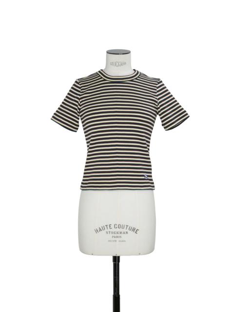 Stripe Cotton Rib T-Shirt
