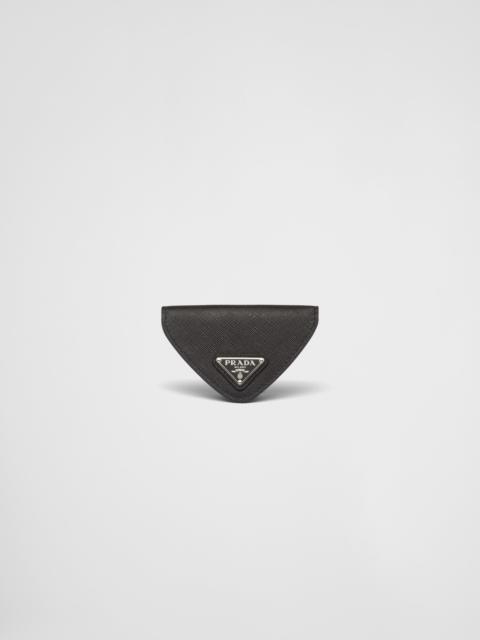 Saffiano leather coin purse