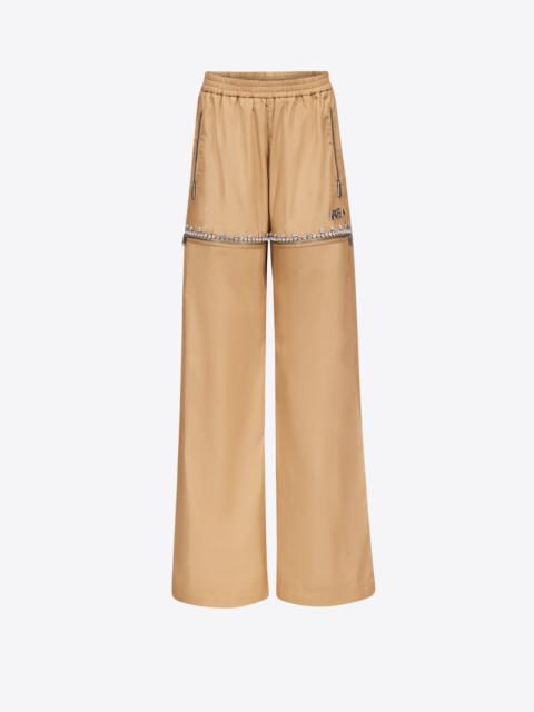 CRYSTAL SLIT TRACK PANT