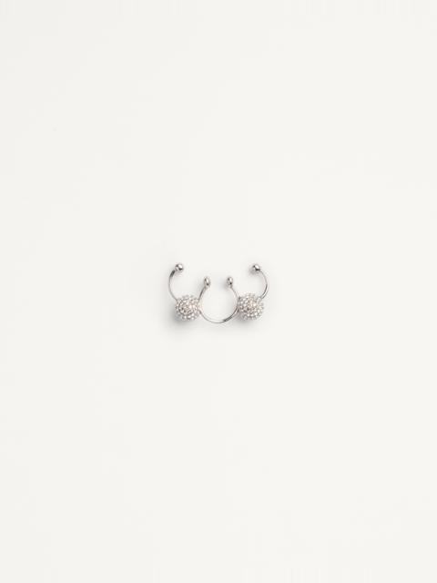 POETIQUE DES GOUTTES METAL AND SWAROVSKI® CRYSTAL NOSE RING