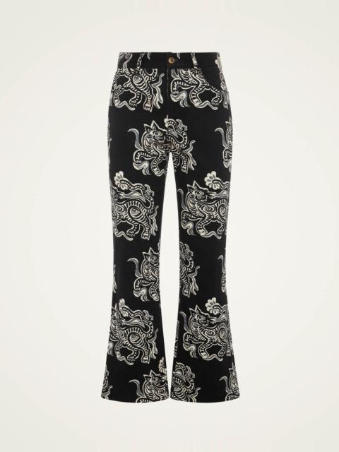 The Cropped Flare Jean