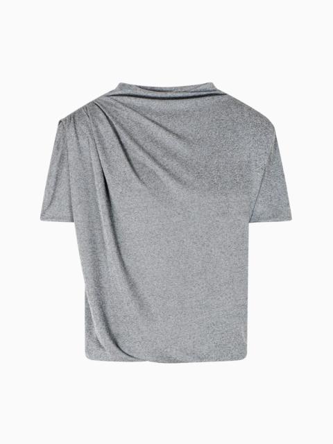 CHINÉ-EFFECT JERSEY JUMPER