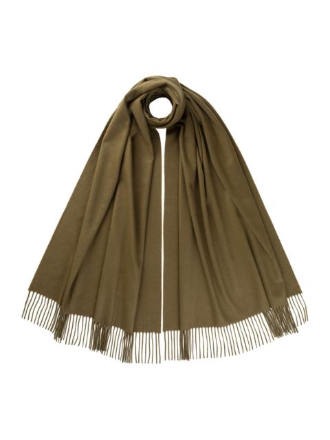 Olive Cashmere Stole