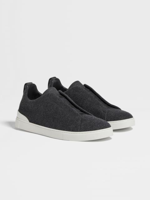 DARK GREY OASI CASHMERE TRIPLE STITCH™ SNEAKERS