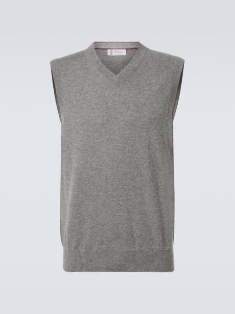 Cashmere vest
