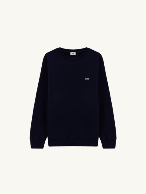 EMBROIDERED LOGO CREWNECK SWEATSHIRT WOMAN