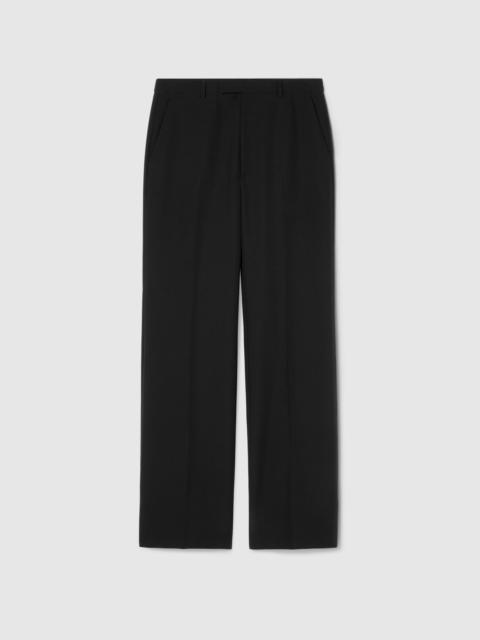 Silk twill pant