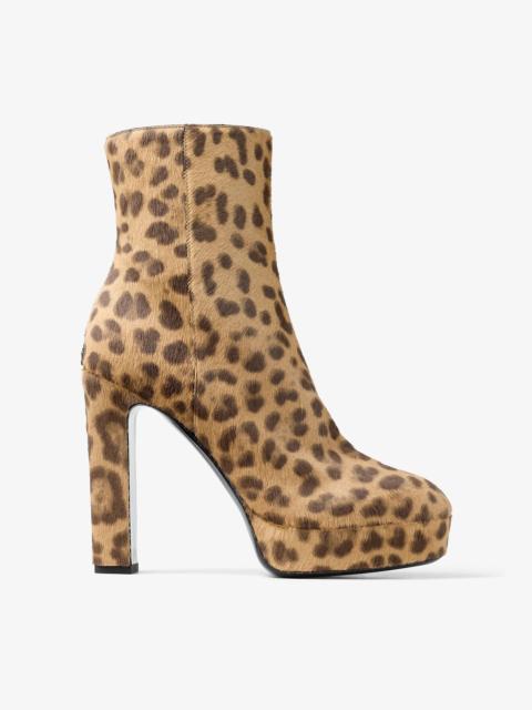 Marene Ankle Boot 120
Natural Leopard Print Pony Ankle Boots
