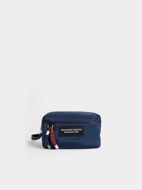 DSQUARED2 HERITAGE WASH BAG