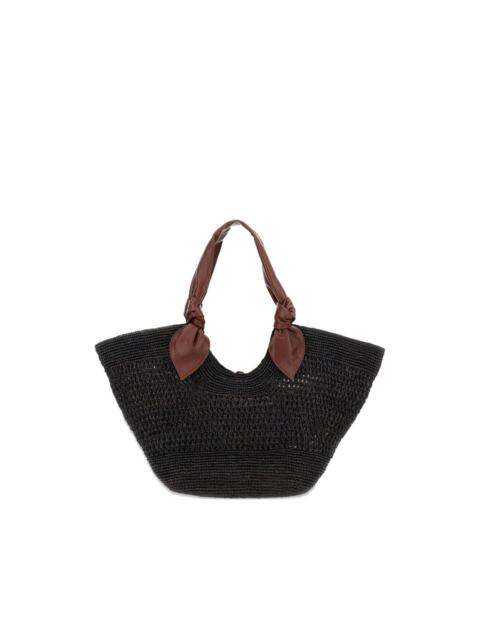 straw tote bag