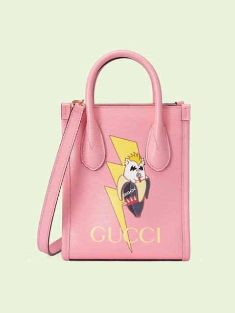 Bananya print mini tote bag