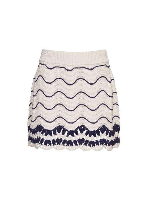 Catania Skirt
Ride the Wave in this Hand-Crocheted Dream