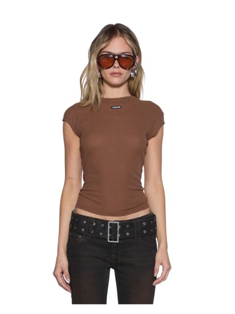 STAPLE SS TEE CHOCOLATE SHEER