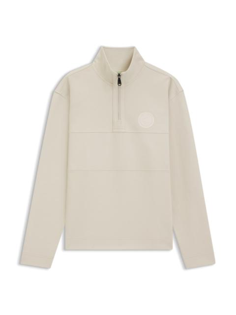 COTTON-BLEND SWEATSHIRT WITH TENNIS-THEMED LOGO