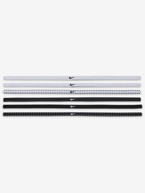 Nike Flex Classic Slim Headbands (6-Pack)