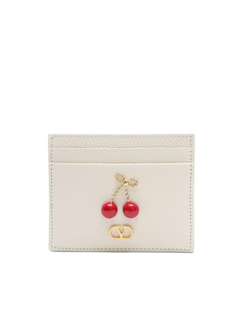 Cherryfic leather cardholder