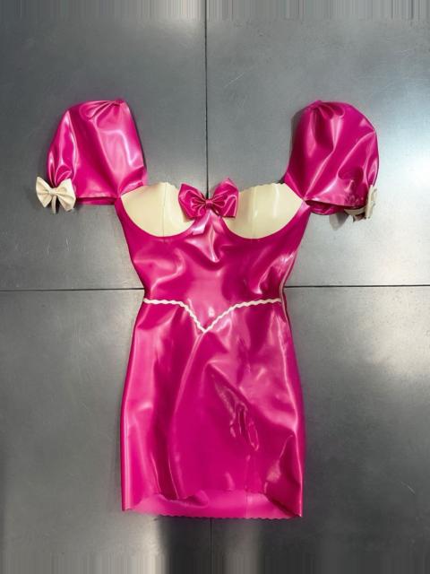DOLLY LATEX DRESS PINK