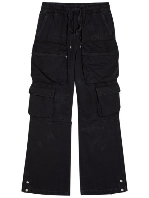 Amiri Distressed Denim Cargo Trousers