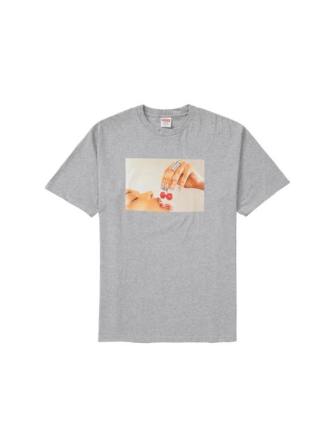Supreme Cherries Tee Heather Grey