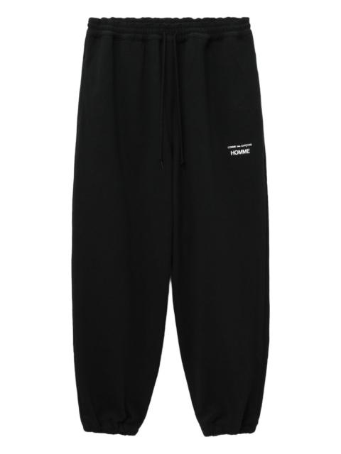 logo-print track pants