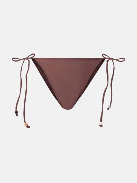 Ada beaded bikini bottoms