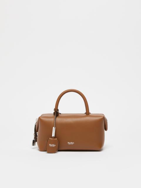 HOLDALLS Small natural leather bowler bag