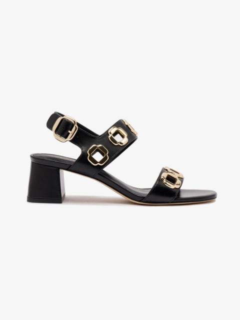 Milan Sandal In Black Leather