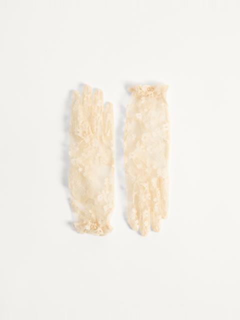 VLOGO SIGNATURE LACE GLOVES