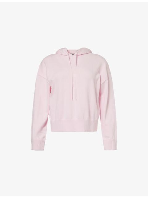 Regular-Fit Long-Sleeves Cotton And Cashmere Hoodie