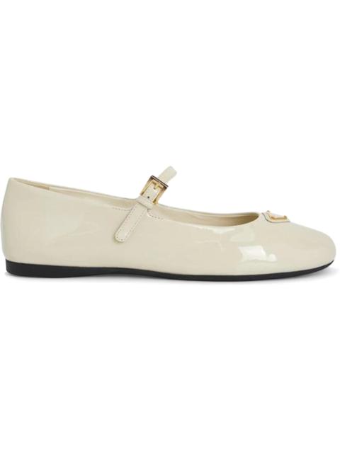 Prada Ballerina Flat Ivory (Women's)