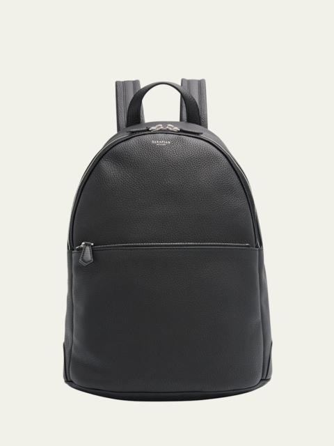 Men's Cachemire Leather Backpack
