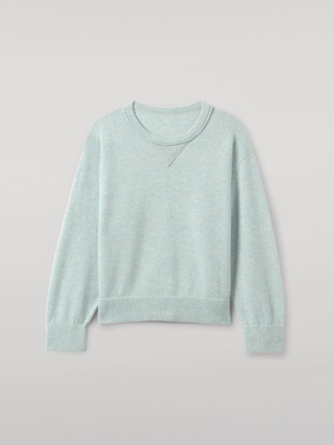 Stella Light Green Cashmere Sweatshirt