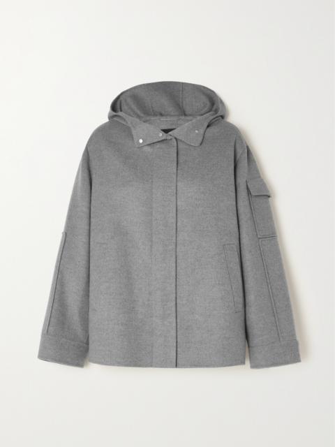 Cashmere Hooded Jacket