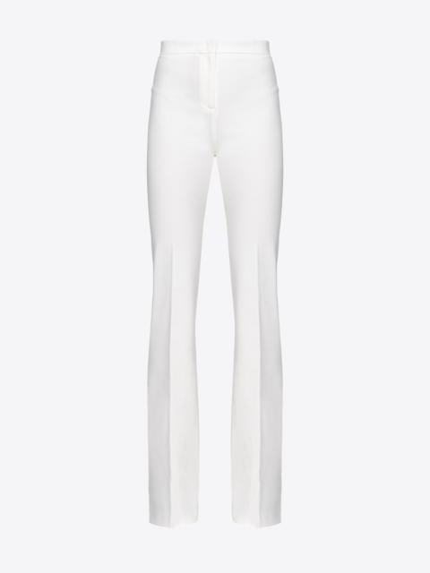 FLARED FULL MILANO TROUSERS