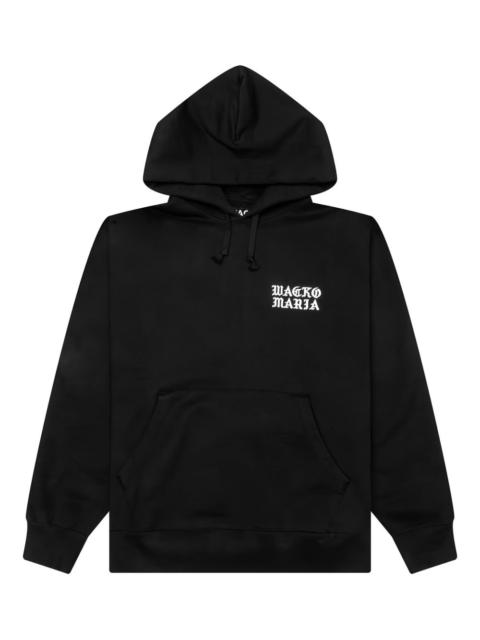 logo-embroidered hoodie