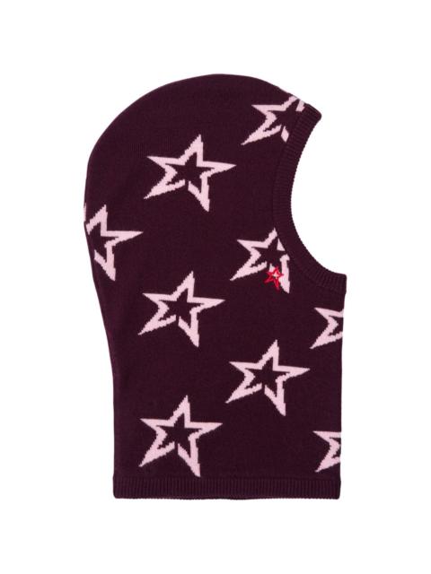 star-print balaclava