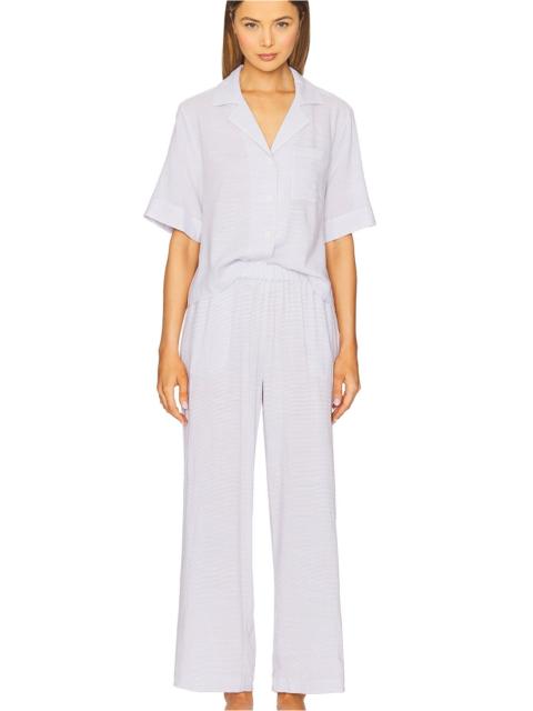 Nautico Relaxed Short Sleeve Pant PJ Set