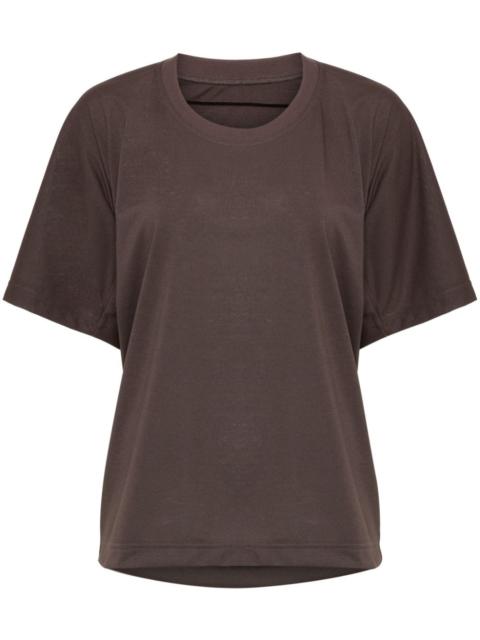 draped detailing t-shirt