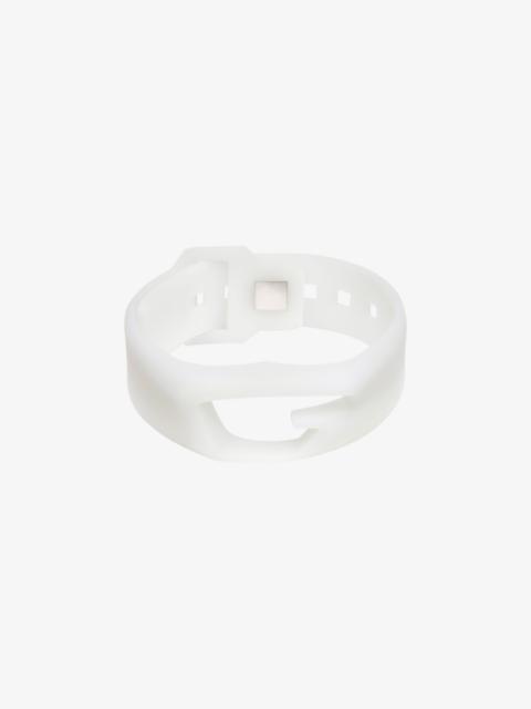 GIV CUT BRACELET IN GLOW IN THE DARK RUBBER