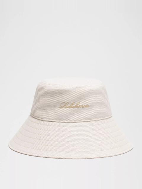 Two-Tone Canvas Bucket Hat