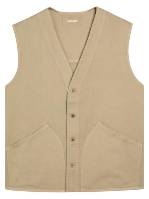 Labo.art V-neck Cotton Vest