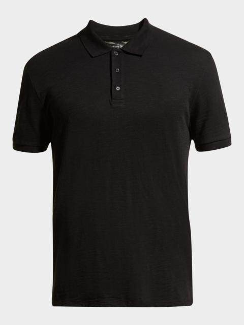 Classic Slub Cotton Polo Shirt