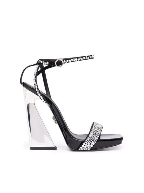 stone-embellished sandals