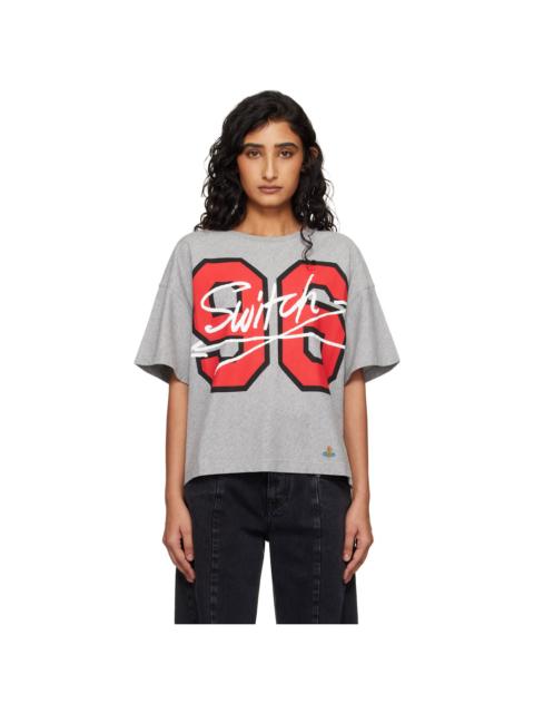 Gray Cotton Jersey 96 Switch Box T-shirt