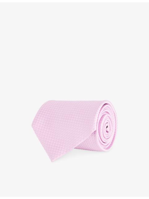 Diamond Woven Silk Tie