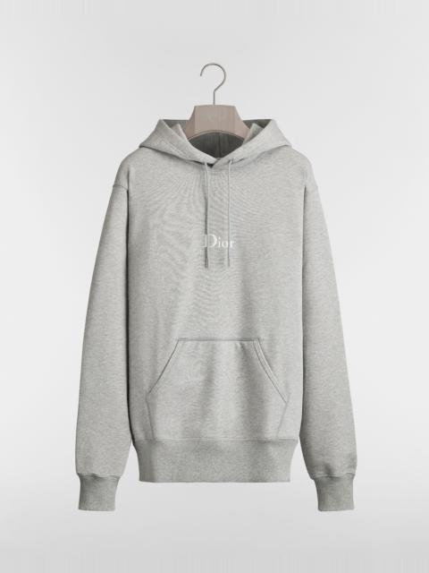 Hooded Sweatshirt with Dior Embroidery, Relaxed Fit