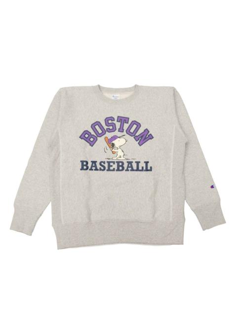 REVERSE WEAVE CREW NECK SWEATSHIRT - BOSTON - C3-C040