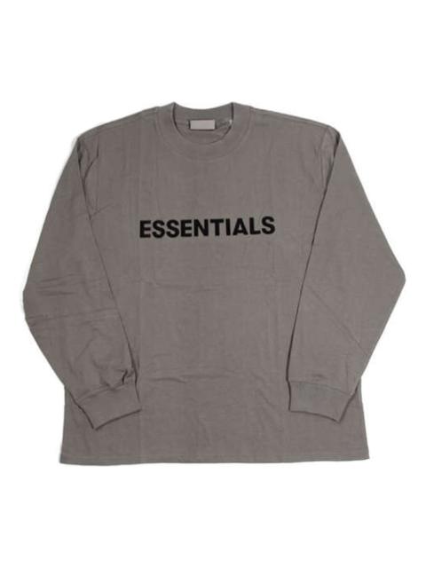 Fear of God Essentials Long Sleeves T-Shirt 'Charcoal' 125SP222023F