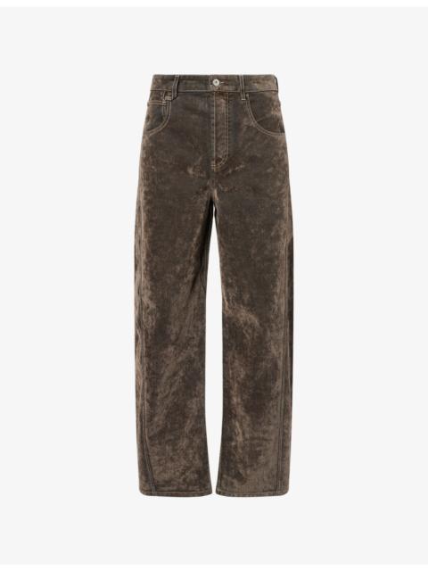 Le De-Nimes Mirada Velvet Cotton Trousers