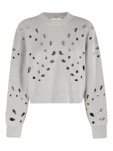 cut-out detail sweater